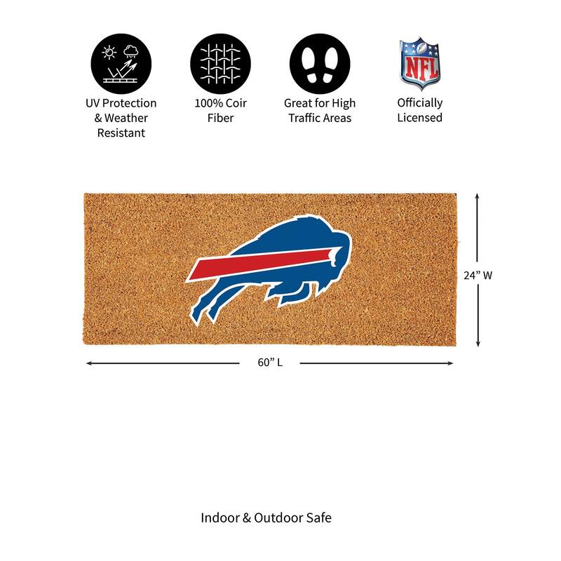 Buffalo Bills Full Color Indoor/Outdoor Coir Mat