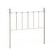 preview thumbnail 4 of 5, Hillsdale Molly Metal Headboard, White Full