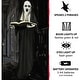 preview thumbnail 4 of 16, Haunted Hill Farm Life-Size Animatronic Witch, Indoor/Outdoor Halloween Decoration, Flashing Green Eyes, Talking, Battery