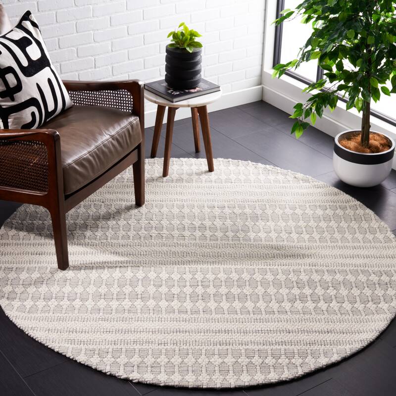 SAFAVIEH Handmade Marbella Eyþora Modern Wool Rug
