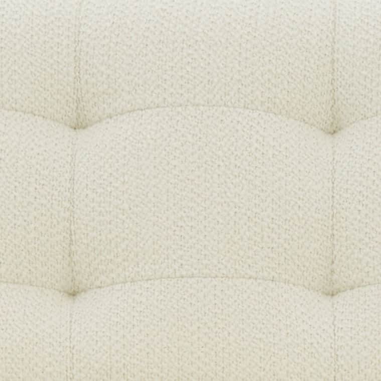 SAFAVIEH Couture Gayana Ivory/Grey Scandinavian Accent Chair - 23" W x 31" D x 26" H - 23Wx31Dx26H
