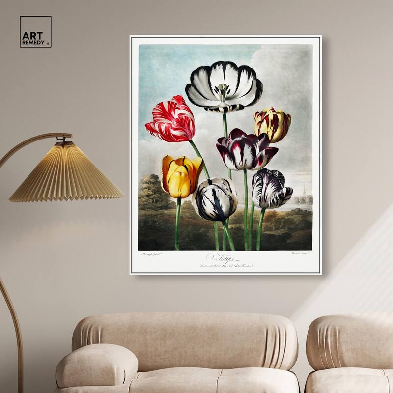 Tulips 1807 Canvas by Art Remedy
