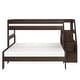 preview thumbnail 25 of 26, Max and Lily Modern Farmhouse Twin XL Over Queen Bunk Bed With Staircase