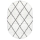 preview thumbnail 11 of 48, Nuloom Kesha Contemporary Trellis Shag Area Rug