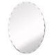 preview thumbnail 6 of 6, Porch & Den Outlook Beveled Oval Venetian Frameless Wall Mirror