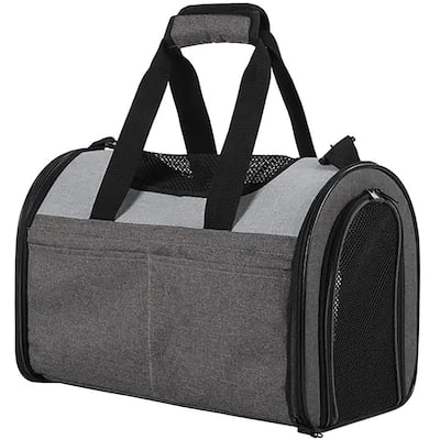 JESPET & GOOPAWS: 16" Sport Airline Pet Carrier for Dogs & Cats up to 10lbs