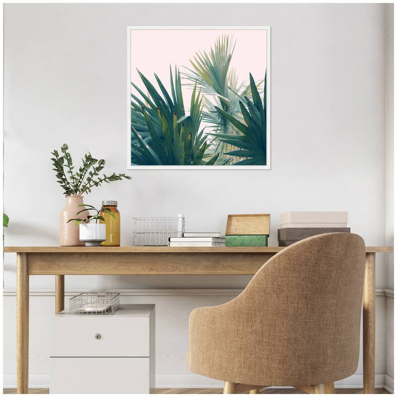 Kate and Laurel Reach for the Sky by Alicia Bock Framed Canvas Wall Art Print