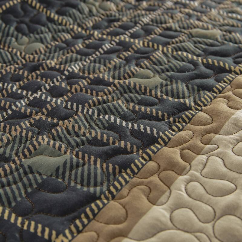 Donna Sharp's Bear Walk Plaid Throw