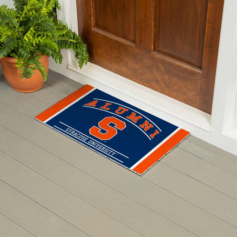 28 in. x 16 in. Syracuse University Alumni Full Color PVC Door Mat