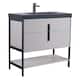 Option Bright Taupe - Black Hardware