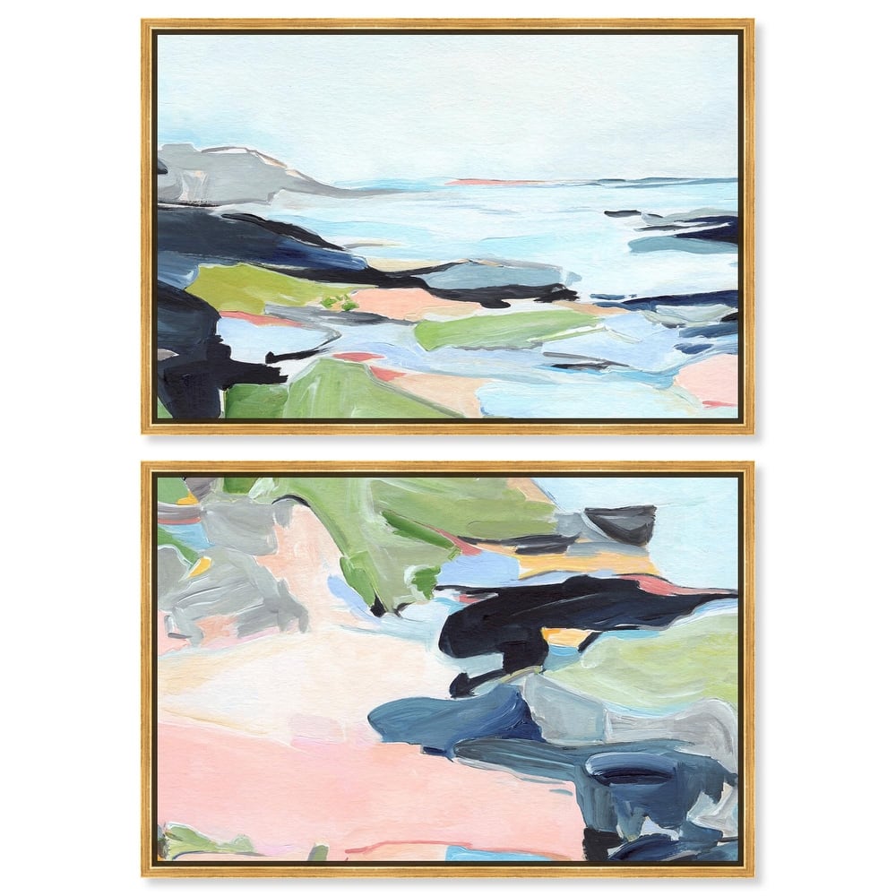 Between Seasons I Canvas Set of 2 by Art Remedy