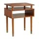 preview thumbnail 7 of 21, Simple Living Margo Mid-Century End Table Walnut