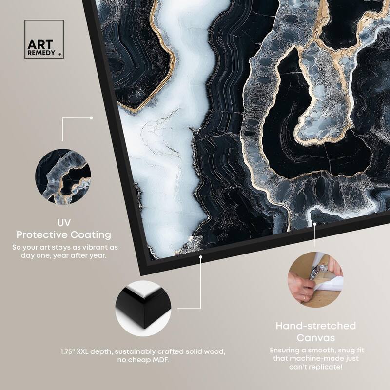 Aureate Ash Canvas by Art Remedy