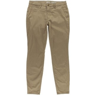 Shop Maison Jules Lou Lou Cropped Straight Leg Casual Pants Oxford
