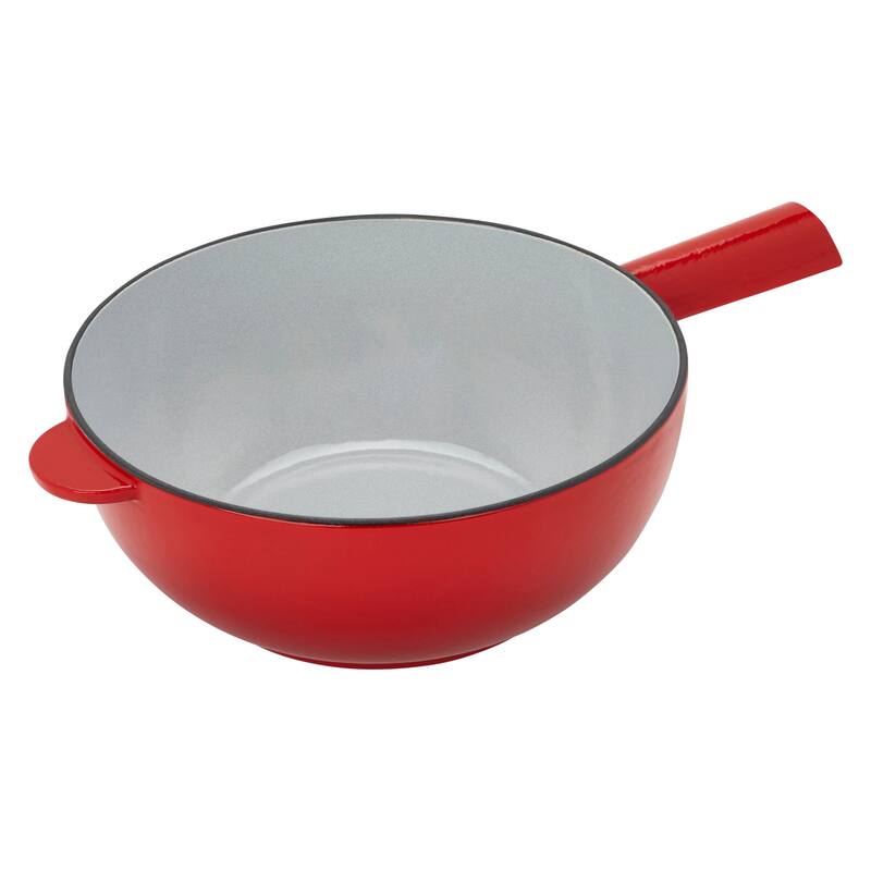 ZWILLING 8-in Fondue Pot Set with 6 Forks, For Chocolate, Caramel, Cheese, Sauces and More - 8-inch