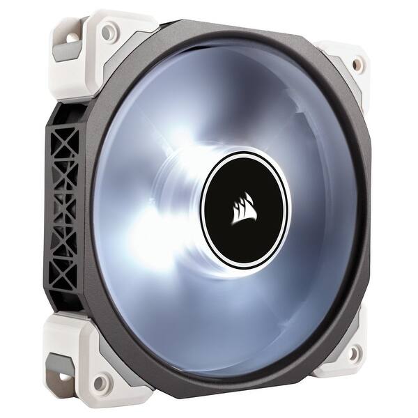 Shop Corsair Ml120 Pro Led White 120mm Premium Magnetic Levitation Cooling Fan Co 9050041 Ww Overstock 28035721