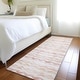 preview thumbnail 34 of 47, Premium Washable Super Soft Watercolor Ombre Stripes Mayfield Rug Peach - 2'3" x 7'6"