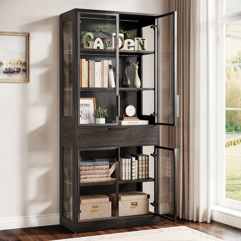 71-inch Tall Display Cabinet