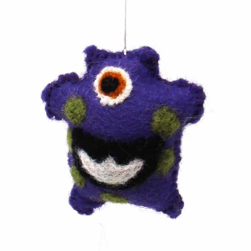 Handmade Felt Monster Mobile (Nepal)