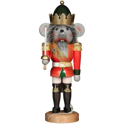 15.5" Christian Ulbricht Mouse King Christmas Nutcracker