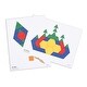 preview thumbnail 2 of 3, Pattern Block Activity Cards, Set of 20