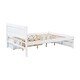 preview thumbnail 7 of 12, Full Size Platform Bed with Storage Drawer and Two Shelves, No Box Spring Needed, Sturdy MDF Construction