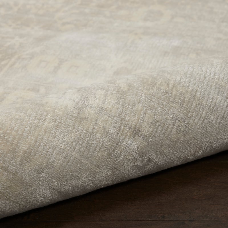 Desert Skies Traditional Persian Floral Shimmer Area Rug