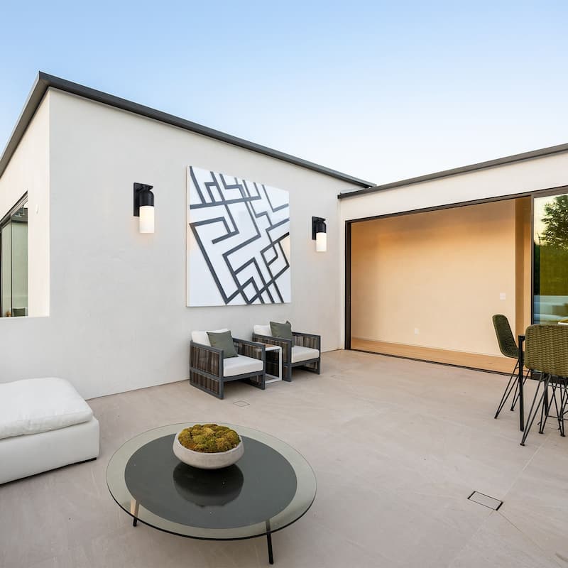 Designers Fountain D348M-22EW Ever Spring 22" Tall Outdoor Wall Sconce