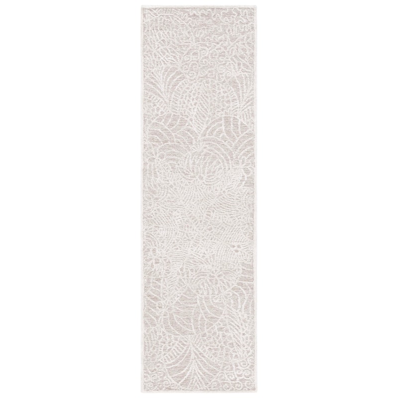 SAFAVIEH Handmade Precious Hailie Rug - 2'3" x 8' Runner - Beige/Ivory