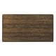 preview thumbnail 10 of 10, Plymouth Gray Wood Rectangular Coffee Table - 52" x 20" x 28"