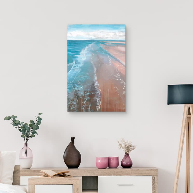 Pink Sands by Studio Arts Canvas Art Print
