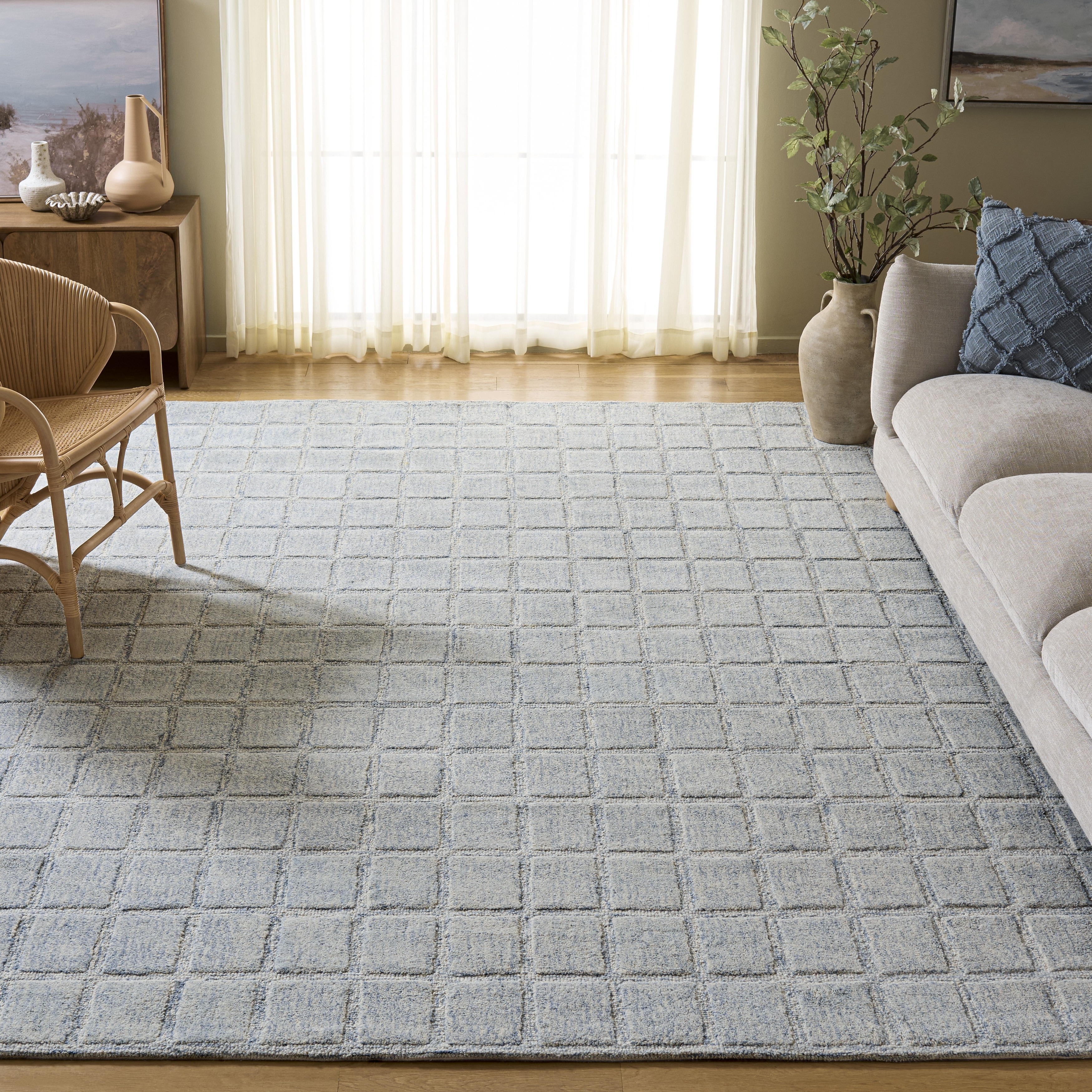 SAFAVIEH Handmade Genre Leiba Wool Rug