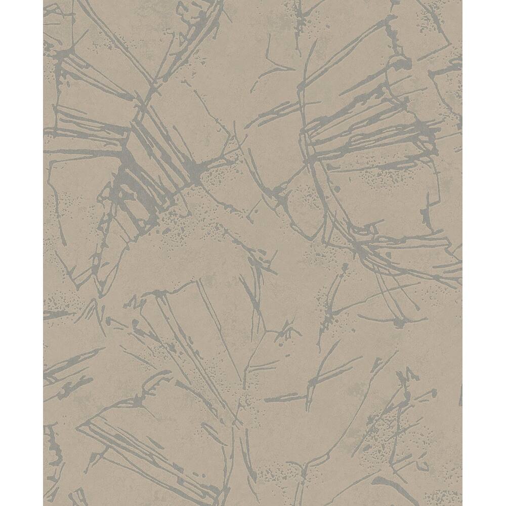 Galerie Wallcoverings Terra Collection Graphic Stone Glitter Finish Clay on Non-woven Wallpapr Roll