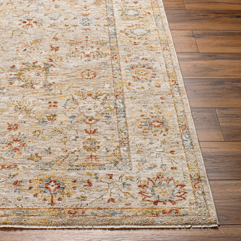 Livabliss Transitional Mona Lisa Medallion Area Rug