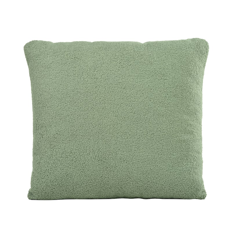 Modern 26.77" Upholstered Arm Chair with Solid Wood Legs and Waist Pillow