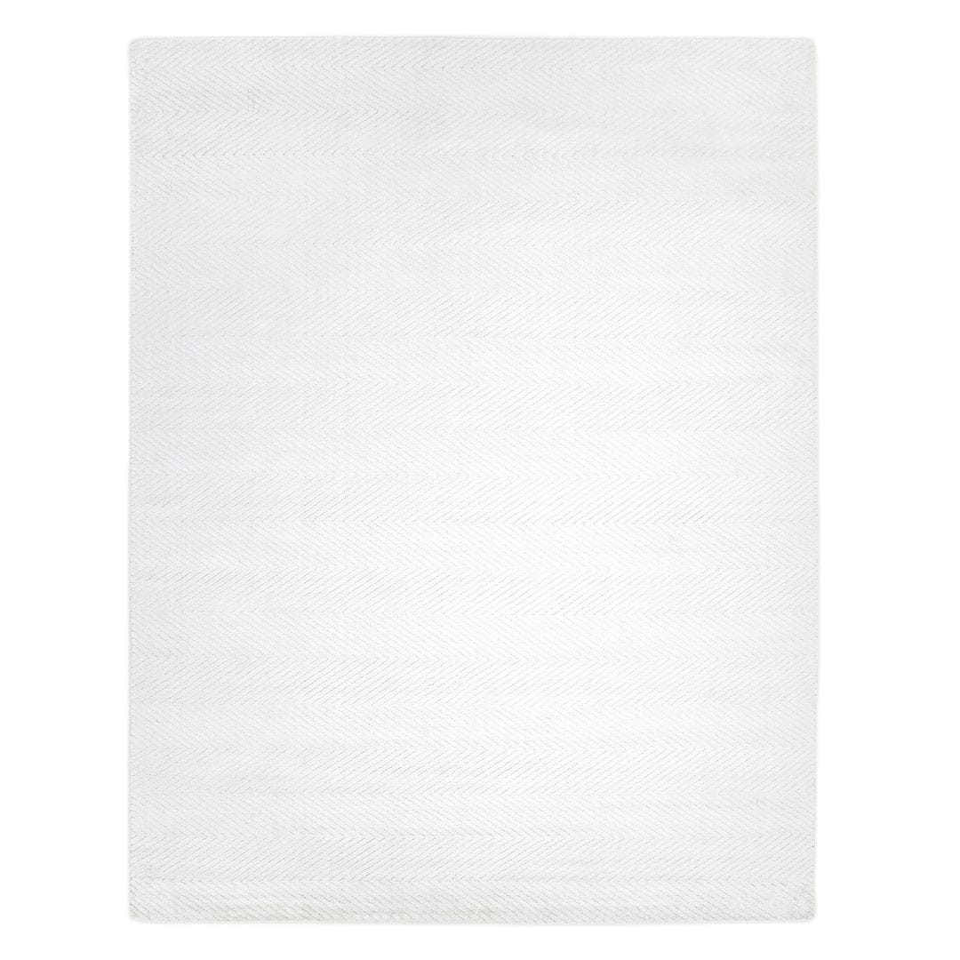 Overton Handmade Modern Contemporary Chevron Area Rug