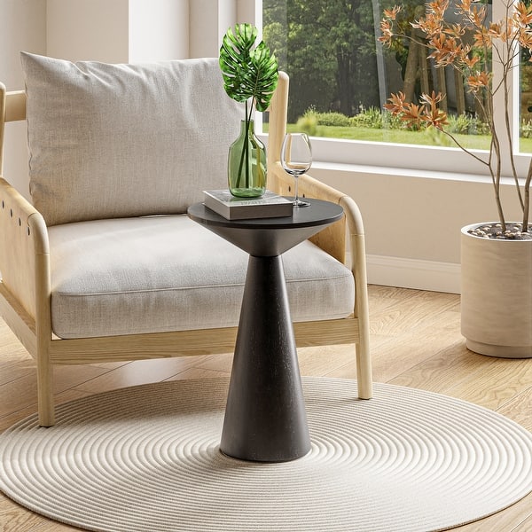 MSOBAIW Small Round Side Table For Small Spaces, Barbados | Ubuy