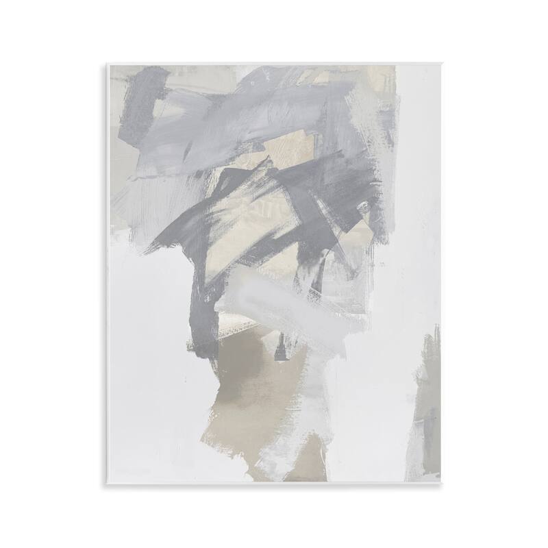 Stupell Elegant Contemporary Grey Shades Wall Plaque Art Design By Rachel Springer - 11 x 14