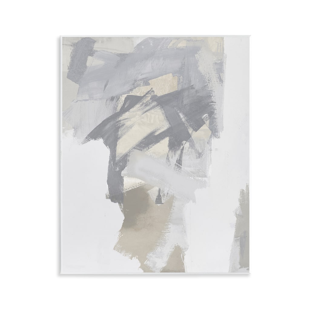 Stupell Elegant Contemporary Grey Shades Wall Plaque Art Design By Rachel Springer