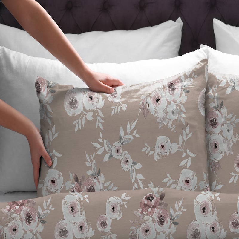 Pointehaven Flannel 180 GSM Brushed Soft Cotton Oversized Duvet Sets