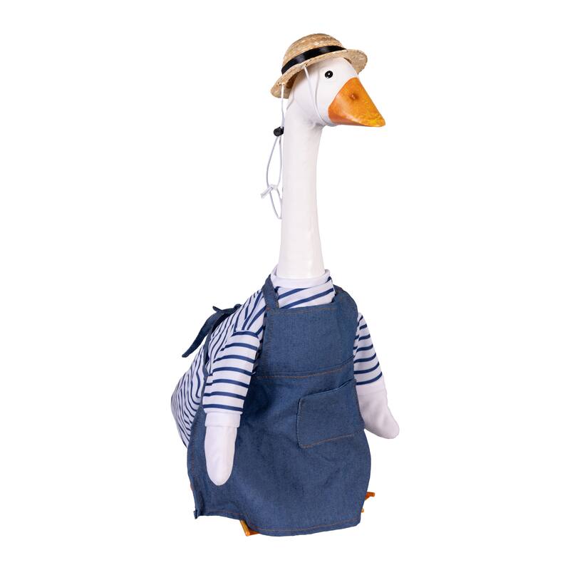 Porch Goose Outfit for Garden Statue