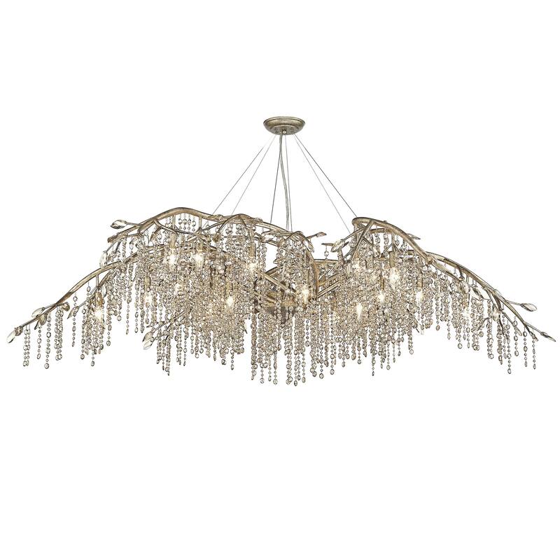 Golden Lighting Autumn Twilight Mystic Gold 24-light Chandelier