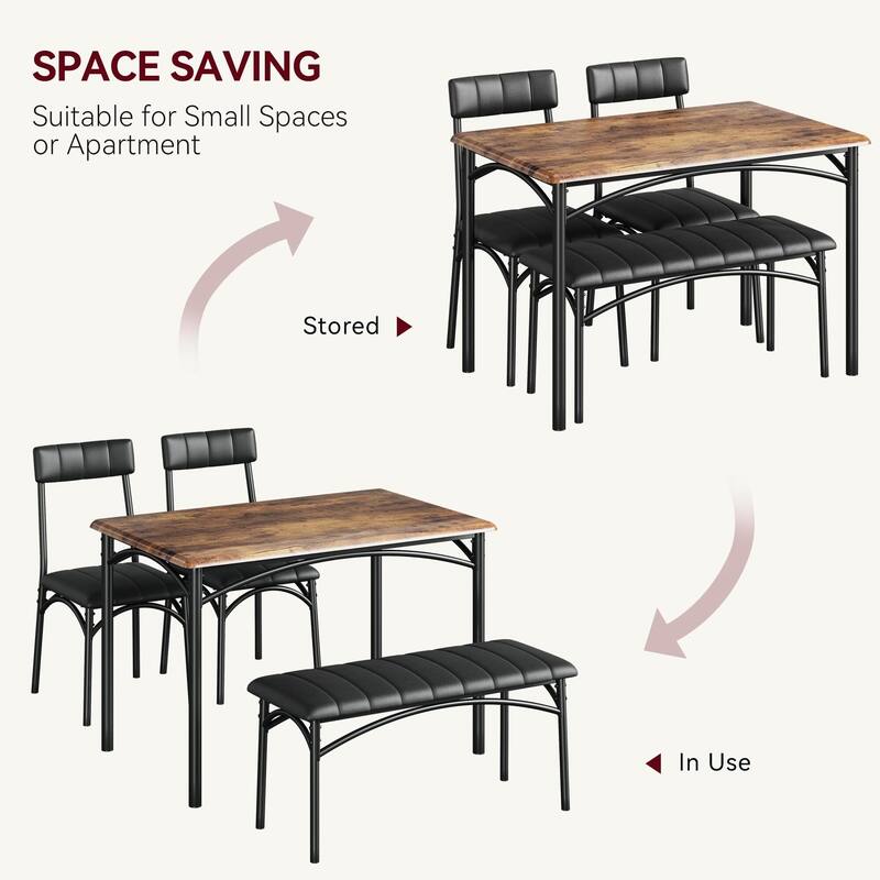 Dining Table Set for 4