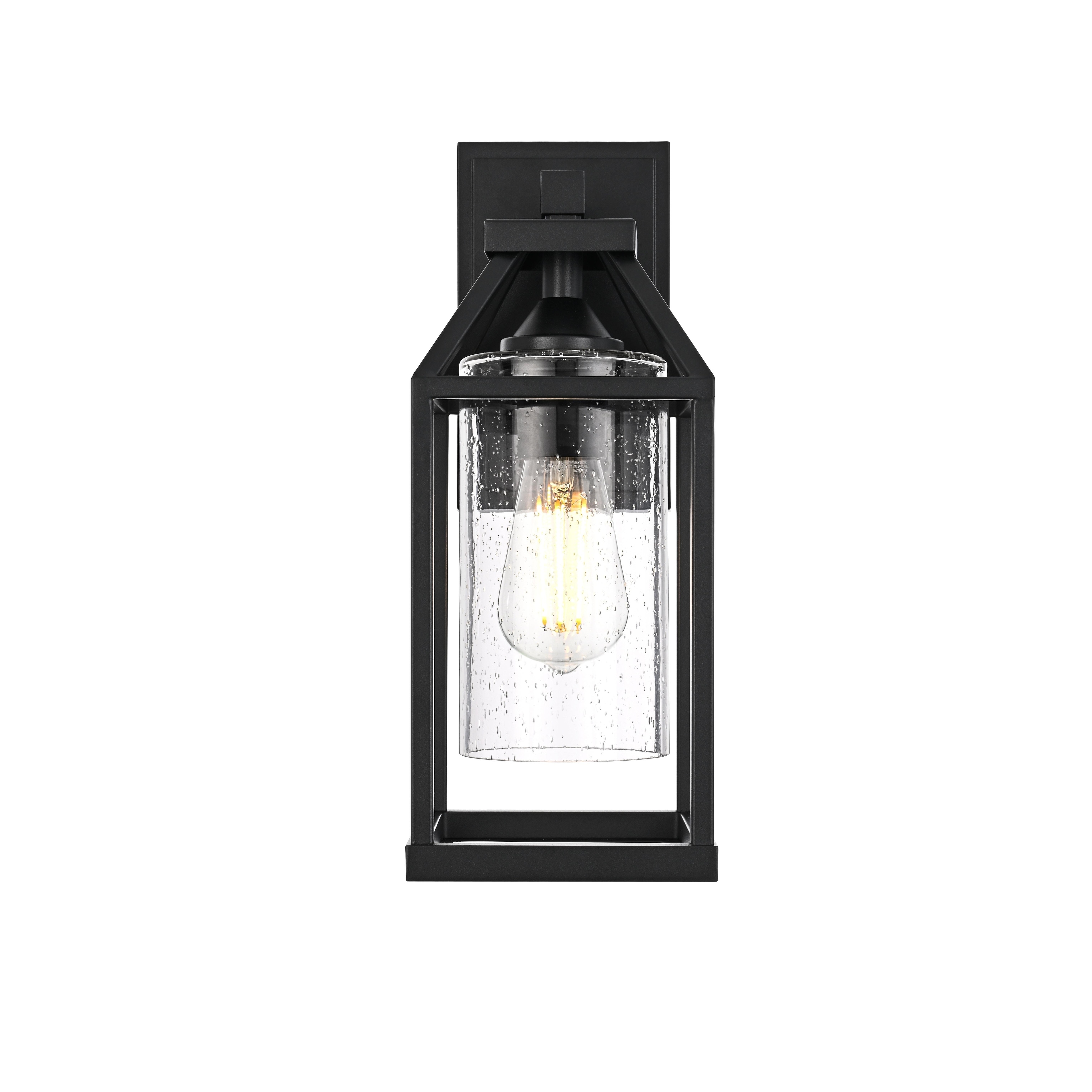 Lazare Outdoor Wall sconce in Black