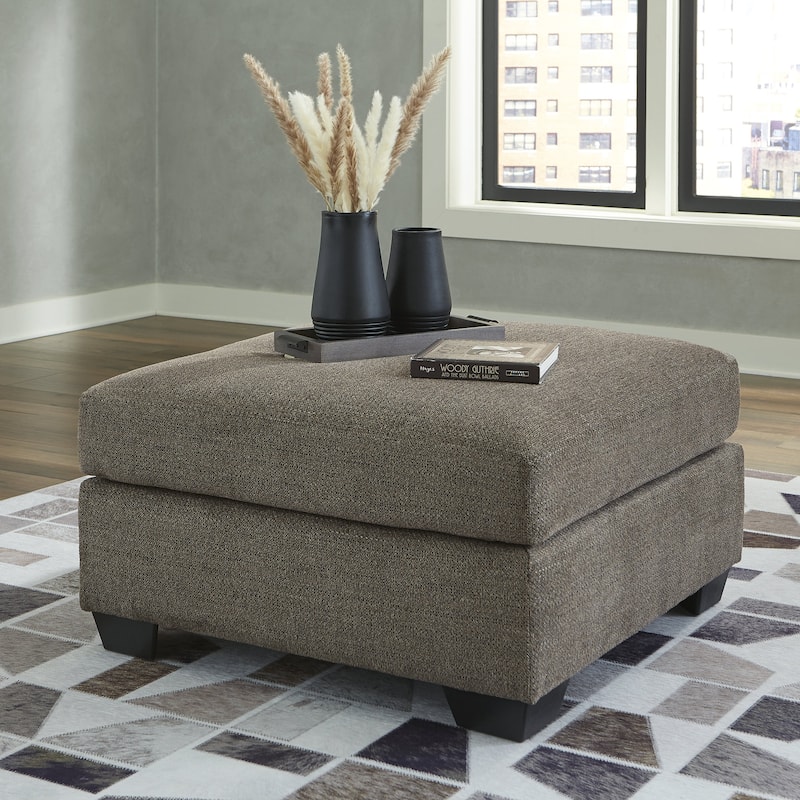 Signature Design by Ashley Mahoney Accent Ottoman - Chocolate
