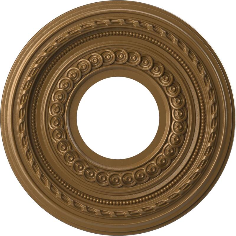 3 1/2" Inside Diameter - Cole Thermoformed PVC Ceiling Medallion