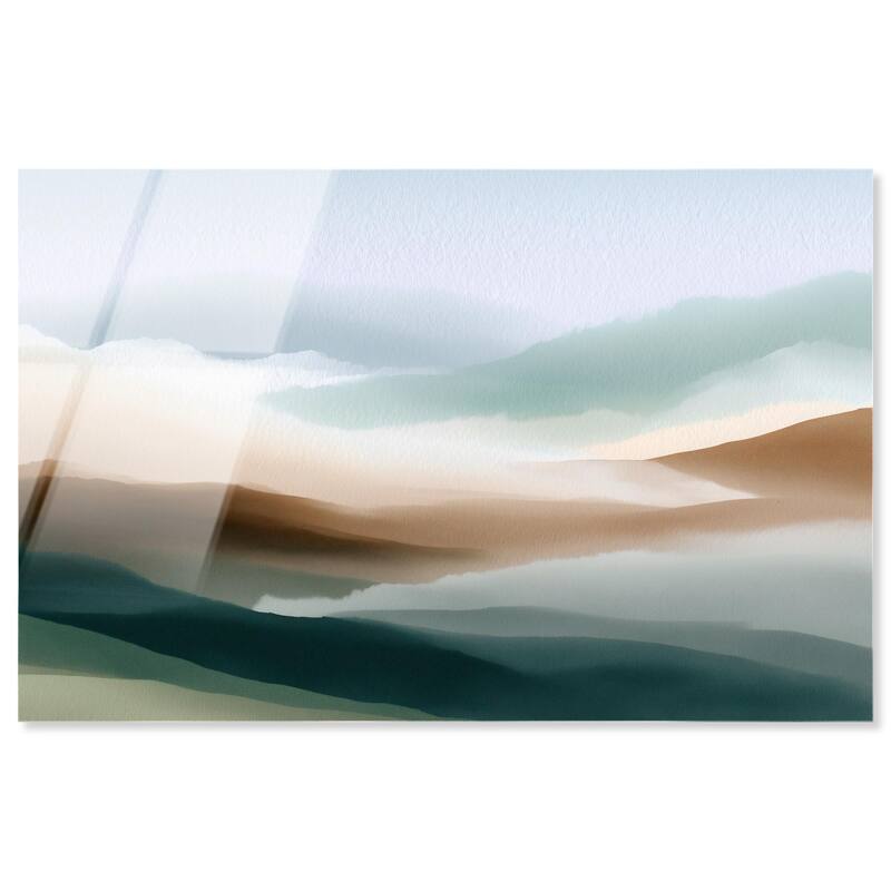 Nuance of the Range I Acrylic by Art Remedy, Ready to Hang - 15" x 10"