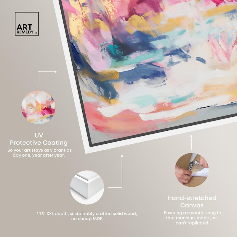 Balipink II Canvas by Art Remedy