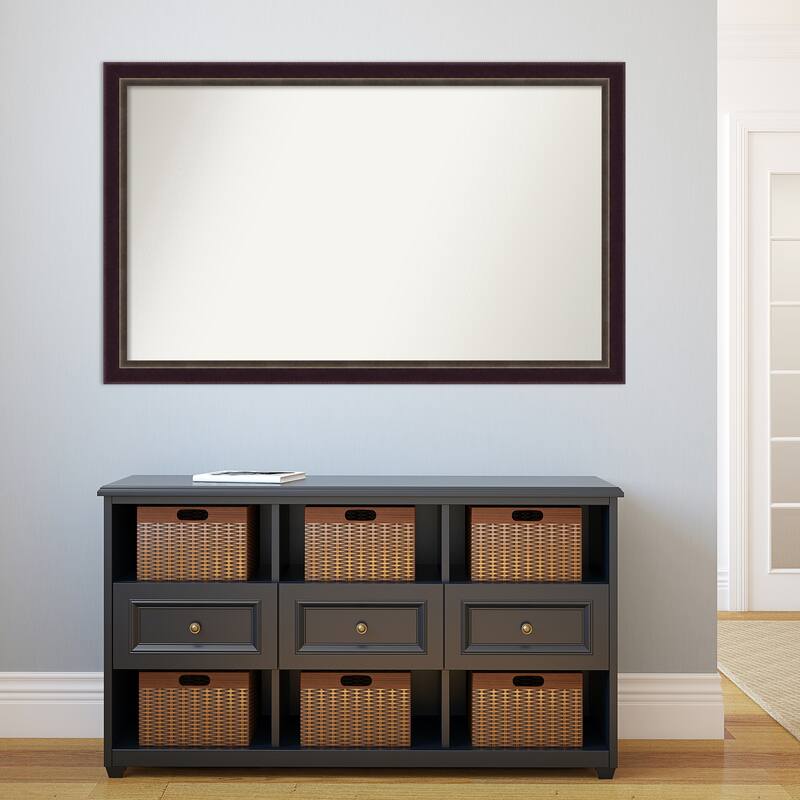 Oversized Wall Mirror Choose Your Custom Size - Signore Bronze Frame
