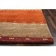 preview thumbnail 3 of 3, Alora Decor Desert Orange, Beige, and Brown Hand-tufted Wool Rug